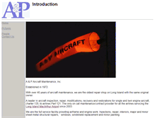 Tablet Screenshot of apaircraft.com